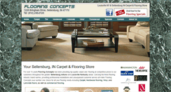 Desktop Screenshot of flooringconceptssellersburg.com